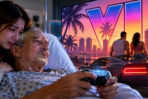Cha mắc ung thư phổi, con gái cầu xin NPH, cho ông chơi trước tựa game này để sớm hoàn thành tâm nguyện, CĐM cảm động không thôi