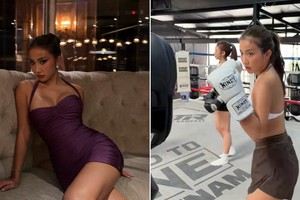 Tối lên đồ slay, sáng đeo găng Boxing, Muay Thái: Dàn gái đẹp “bẻ lái” sang hệ chiến