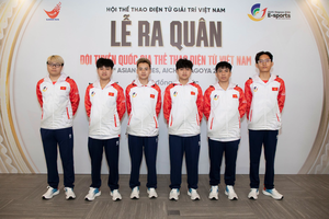 Toàn cảnh Lễ ra quân ASIAD 2026: Dấu ấn “Chớp Cam” trong màu áo Đội tuyển Quốc gia Thể thao điện tử Việt Nam