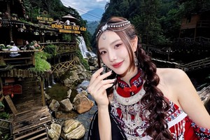 Du lịch Sapa, nữ DJ nóng bỏng người Thái khiến CĐM thích thú với bộ ảnh mới