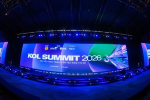Chính thức lộ diện sân khấu KOL Summit 2026, thảm đỏ sẵn sàng đón hơn 1.500 nghệ sĩ, KOL và khách mời