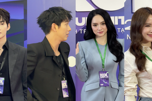 Hương Giang, H'Hen Niê, Thiều Bảo Trâm khoe sắc tưng bừng, Song Luân - Hùng Huỳnh đẹp chấp cam thường đổ bộ KOL Summit 2026