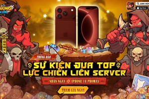 Anh Hùng Tiến Lên chính thức ra mắt 9/9, chơi game đua Top nhận ngay iPhone 18 Pro Max cực hot