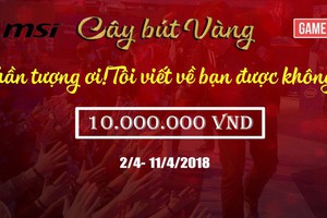 Cây Bút Vàng mùa 2: Chính thức đóng cổng nhận bài dự thi!