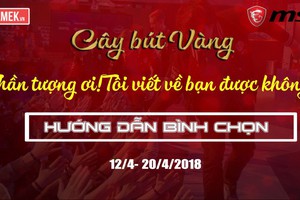 Toàn tập bí kíp hướng dẫn BÌNH CHỌN cuộc thi Cây bút Vàng mùa 2!