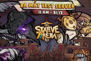 Phát nghiện với bộ nhân vật đậm chất thần thoại trên đảo Aldur trong game mới Starve Arena