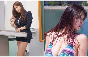 Nhan sắc gợi cảm của hai cô giáo "cực phẩm" nhất Hàn Quốc, nóng bỏng thế này bảo sao điểm danh chẳng thiếu sinh viên nào