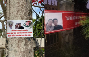 Bị người yêu đá, anh chàng viết thơ, dán ảnh cùng băng rôn người yêu cũ kín cả thành phố