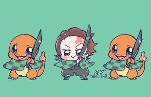 Nếu về chung 1 nhà, dàn nhân vật Kimetsu no Yaiba sẽ phù hợp với Pokemon nào?