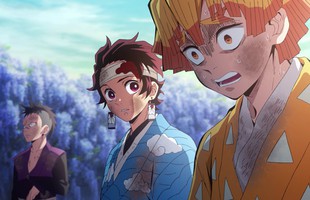 Kimetsu no Yaiba chương 190: Inosuke, Kanao và Zenitsu tham chiến, sức mạnh của phe thợ săn quỷ tăng thêm một bậc