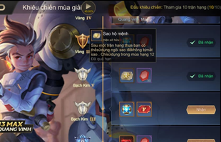 Liên Quân Mobile: Quà thưởng Rank vốn đã "nhạt", Garena lại tặng thêm item hết hạn sử dụng