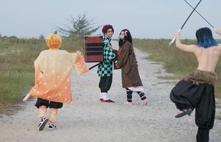 Kimetsu no Yaiba: Ngắm bộ 3 Zen-Tan-Ino tiếp tục tấu hài bước ra đời thật qua loạt ảnh cosplay siêu dễ thương