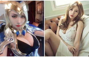 Chán làm ca sĩ thần tượng, hot girl chuyển qua cosplay LMHT, gây ấn tượng bởi đôi gò bồng đảo "siêu to khổng lồ"