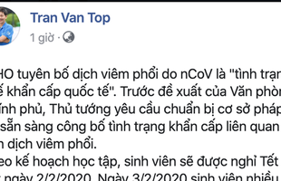 Lo ngại Virus Corona, ĐH Bách Khoa Hà Nội quyết định cho sinh viên nghỉ học thêm 1 tuần!
