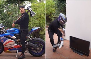 Dùng búa Thor đập vỡ tivi và cả loạt đồ đạc, NTN lại nhận muôn vàn chỉ trích "Cứ tưởng thay đổi rồi ai ngờ"