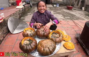 Bà Tân Vlog nâng cao tay nghề, chế biến món "Chim bồ câu hầm bí ngô không lối thoát" nhưng chỉ có 3 người tới ăn