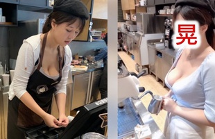 Xuất hiện clip cô nàng nhân viên gợi cảm, chỉ đứng pha sữa thôi cũng khiến cư dân mạng like share nhiệt tình