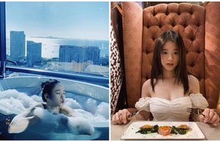 18 tuổi, hot girl Linh Ka ngày càng gợi cảm, hết khoe ảnh lưng trần lại tới ảnh tắm bồn nóng bỏng