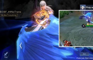 Liên Quân Mobile "update" tướng pháp sư mới sử dụng nút di chuyển để tấn công liên hoàn