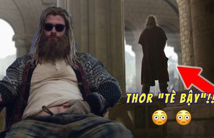 Bụng phệ thôi là chưa đủ, Marvel còn định dìm hàng Thor bằng cách cho anh "tè bậy" trong Avengers: Endgame