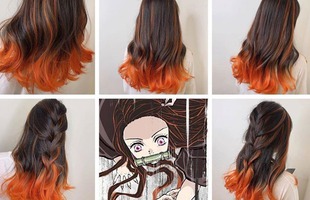 Ngắm loạt cảnh cosplay màu tóc "7 sắc cầu vồng" của các nhân vật Kimetsu no Yaiba mà mê