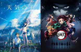 Kimetsu no Yaiba và Tenki no Ko vinh dự thắng giải Anime của năm tại Tokyo Anime Awards Festival 2020