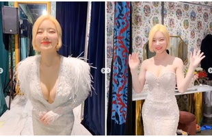 DJ Soda đăng ảnh thử váy cưới, cộng đồng mạng khóc than "Chẳng nhẽ idol đi lấy chồng thật à"