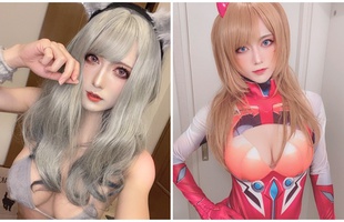 Nổi tiếng với vẻ ngoài xinh đẹp gợi cảm, "nàng" coser bất ngờ show "nhan sắc" thật khiến fan hâm mộ chết đứng