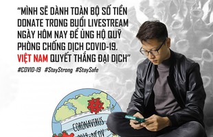 Cộng đồng mạng tán thưởng hành động đẹp của Bomman: dành toàn bộ tiền donate để ủng hộ chiến dịch chống Covid-19