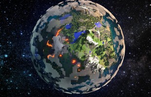 Đã có thể xây dựng bản đồ Trái Đất tỷ lệ 1:1 trong Minecraft, mời anh em tham gia