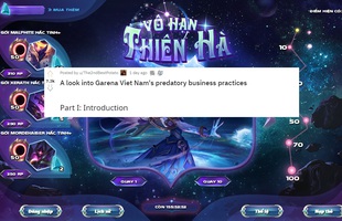 Máy chủ LMHT Việt lại bị bóc mẽ trên Reddit, NPH bị chỉ trích 'kinh doanh kiểu trộm cướp'