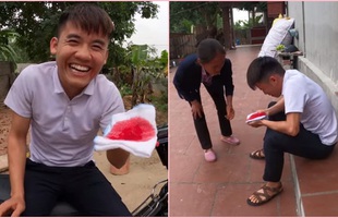Con trai Bà Tân Vlog "chơi lớn" khi giả bệnh, fan nhận xét: "Hết ý tưởng rồi chăng?"