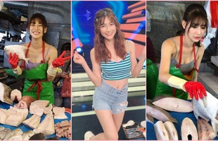 "Hot girl bán cá" đổi đời sau bức ảnh chụp lén và tham vọng tiến sâu vào làng giải trí