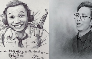 Khi fan đã có tài lại còn có tâm, dùng cả thanh xuân để vẽ các streamer thần tượng!