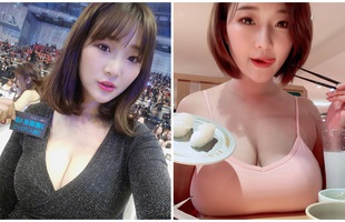 Thực hiện thử thách "rút tiền không làm đổ chai", nữ Youtuber xinh đẹp gây xôn xao với vòng một quá đáng chú ý