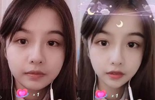 Nhan sắc của các "hot girl triệu view" Trung Quốc trước và sau khi tắt chỉnh sửa trên livestream: Người được khen ngợi, kẻ bị unfollow mất 90% fan hâm mộ