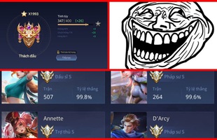 Liên Quân Mobile: Game thủ buff ELO lên 1993 Sao rồi tuyên bố "hoàn thành chỉ tiêu" vì lý do khá bựa