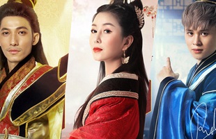 Liên Bỉnh Phát, BRay và Võ Ngọc Trân tạo hình cổ trang chuẩn như nhân vật kiếm hiệp trong Tỷ Muội Hoàng Cung