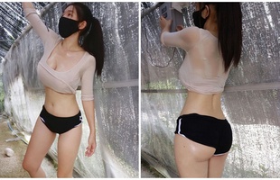 Khoe ảnh lao động tới đổ mồ hôi, nàng hot girl gợi cảm khiến cộng đồng mạng không khỏi trầm trồ vì "tâm hồn đẹp"