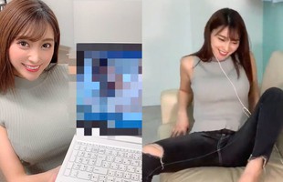 Livestream trực tiếp cảm xúc khi xem phim "người lớn", cô nàng streamer xinh đẹp nhận về cả tá gạch đá, suýt thì bay kênh
