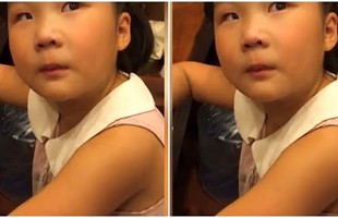 Bị mẹ trách mắng vì không làm bài tập, cô bé mếu máo xúi bố "đổi vợ khác" khiến cộng đồng mạng cực kỳ "nể phục"