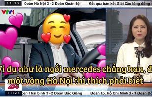 VTV vừa có màn "cà khịa" căng cực khi nhắc đến câu "ngồi xe Mẹc đi một vòng Hà Nội" từ ồn ào của Quang Hải