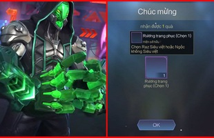 Liên Quân Mobile: Garena gây sốc, game thủ nhận skin bậc SS chỉ với 25 nghìn đồng