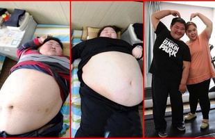 Cặp vợ chồng có tổng cân nặng "400kg" đón "tin vui" sau nỗ lực giảm cân phi thường