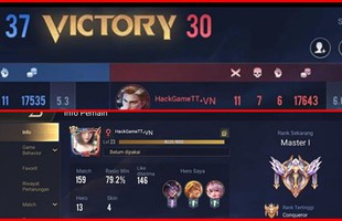 Game thủ Liên Quân Mobile VN "du học" lại bị bóc phốt: Chơi "gà" nhưng thích "hack map"
