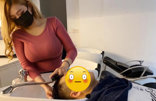 Cộng đồng mạng bất ngờ trước cô nàng hot girl gội đầu "cực phẩm", nhưng choáng váng ngay sau đó khi thấy nhan sắc thật