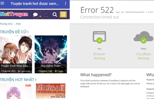 Không thể truy cập được từ đêm 05/7, cư dân mạng ầm mĩ về việc trang đọc truyện lậu lớn nhất có dấu hiệu "bay màu"?