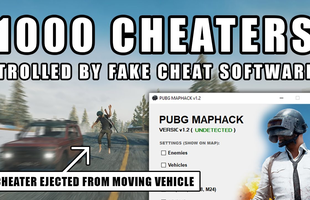 PUBG: Cay cú vì gặp hack quá nhiều, nam game thủ tự viết hẳn tool cheat "giả", lừa hacker sập bẫy, tự hủy