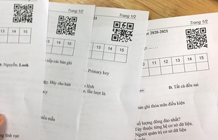 Xuất hiện mã đề thi bá đạo định dạng QR, cộng đồng mạng ngán ngẩm "Nhà 3 đời quay cóp cũng phải đầu hàng"
