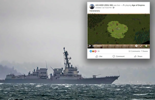 Fanpage của Hải quân Mỹ bị hack để livestream Đế Chế, lập tức bị dân mạng Việt "gạ kèo": Chấp Yamato 2 dân, chơi không?